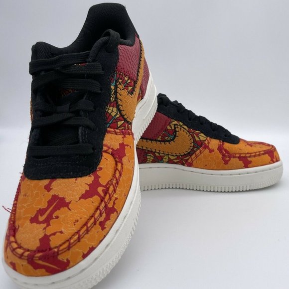 Nike Air Force 1 Premium Low Chinese New Year AV5167-600 Youth Womens NEW